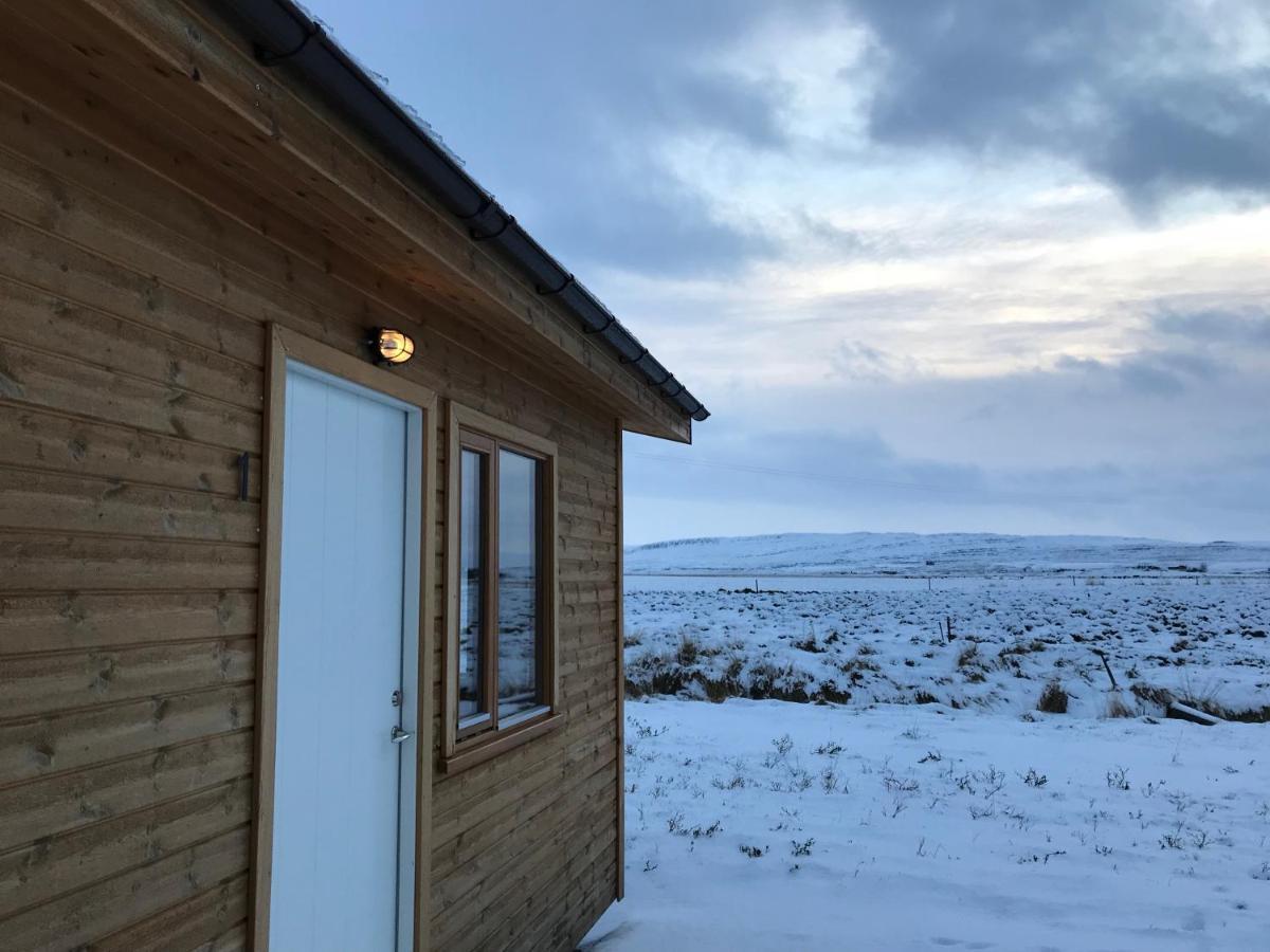 Vila Cabin 1 At Lundar Farm Borgarnes Exteriér fotografie